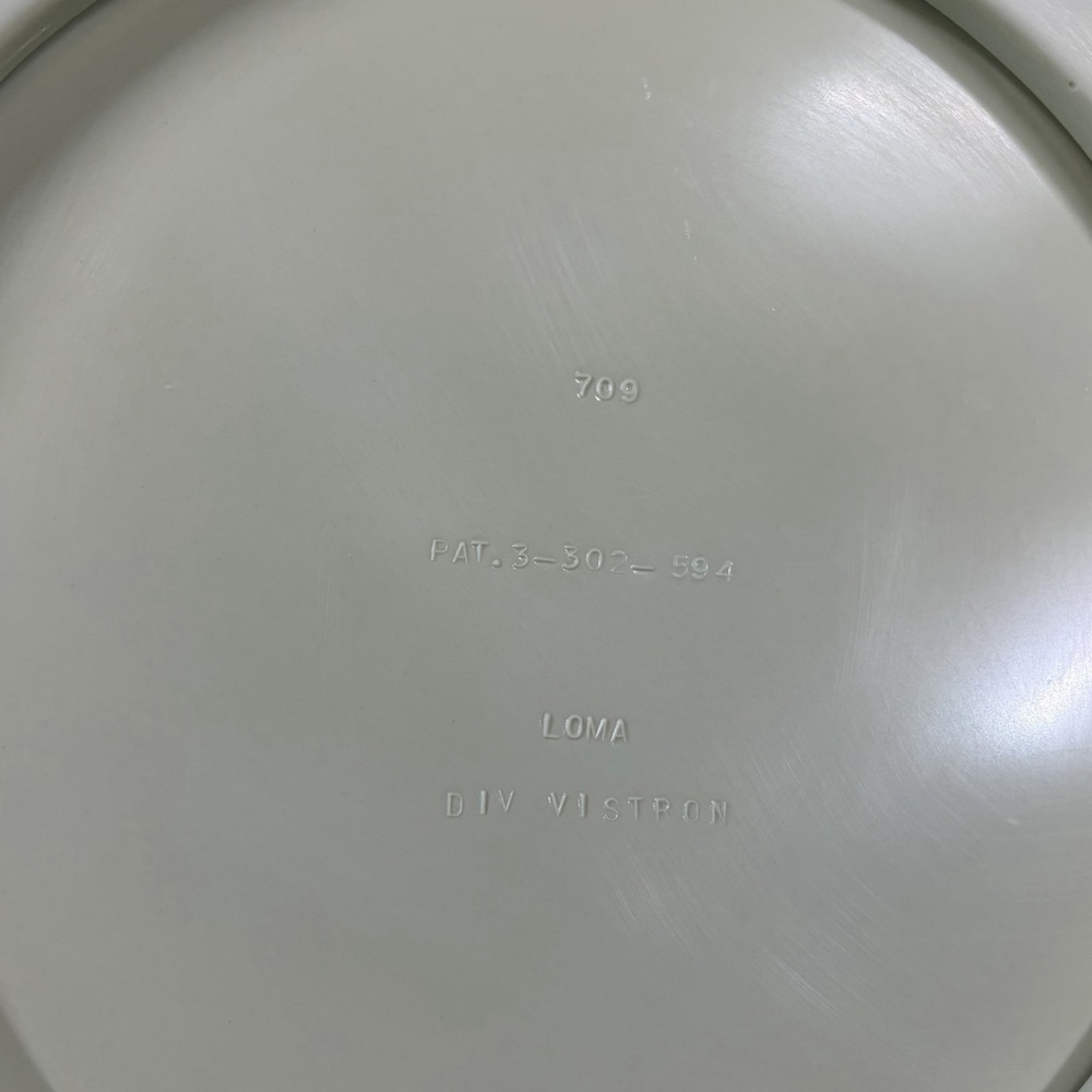 Vintage Plastic Lazy Susan Turntable Lot of 3 Retro Kitchen Mustard Almond Tan - Picture 4 of 8